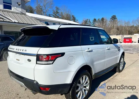 2016 Land Rover Range Rover Sport Hse from USA, damaged, VIN SALWR2PF6GA121635